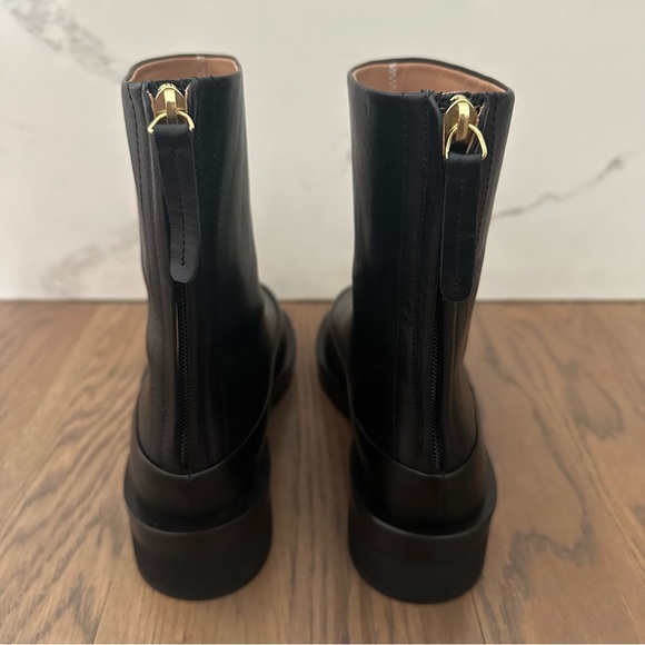 NWT Mansur Gavriel Marion Zip Back Leather Boot in Black 35.5EU / 5.5 US - Picture 7 of 10